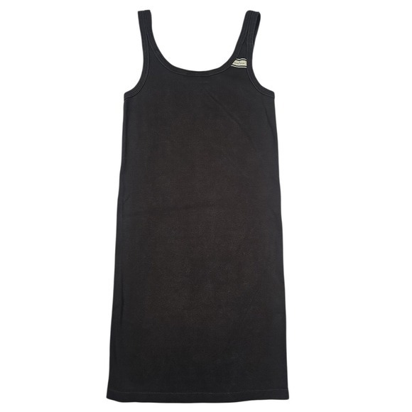 By Malene Birger Washed Black Ribbed Mini Dress Anisa Organic Small $299 - Picture 5 of 9